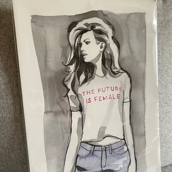 The Future Is Female Wall Art Print - Picture 2 of 6